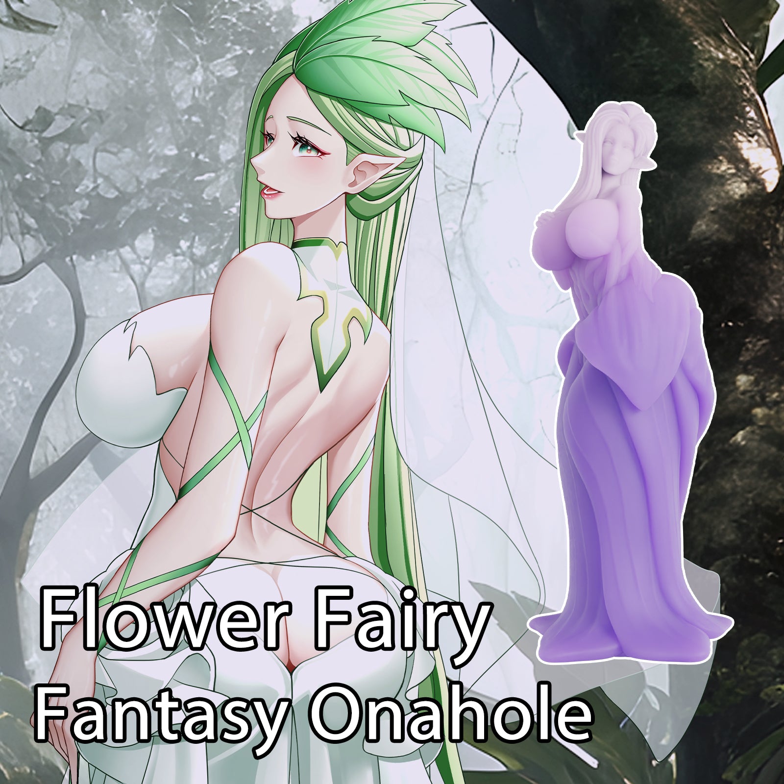 Flower Fairy Anime Onahole Sexspielzeug für Männer