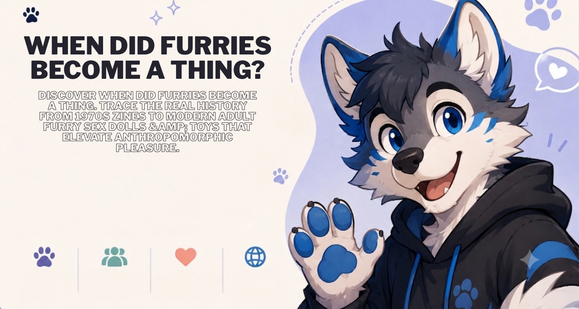 when did furries become a thing?