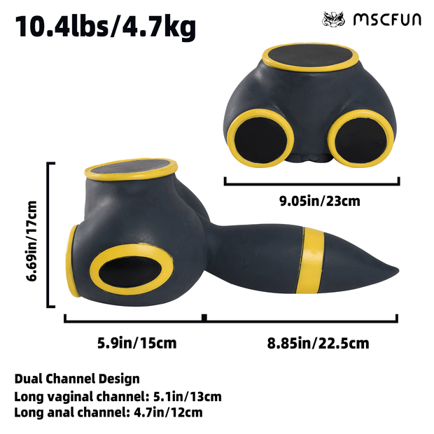 MSCFUN Umbra: 5kg Umbreon Sex Doll Furry pokemon sex doll Butt Masturbator Furry Sex Doll Butt MSCFUN