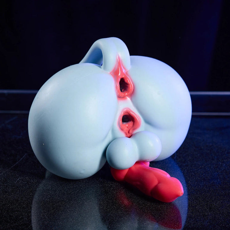 MSCFUN Crya: 5.5kg Ice Fantasy Futa Torso Butt Masturbator Furry Sex Toy Fantasy Sex Doll MSCFUN