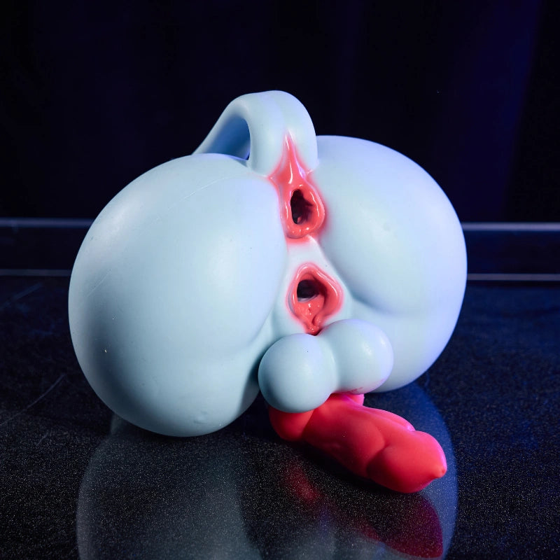 MSCFUN Crya: 5.5kg Ice Fantasy Futa Torso Butt Masturbator Furry Sex Toy Fantasy Sex Doll MSCFUN