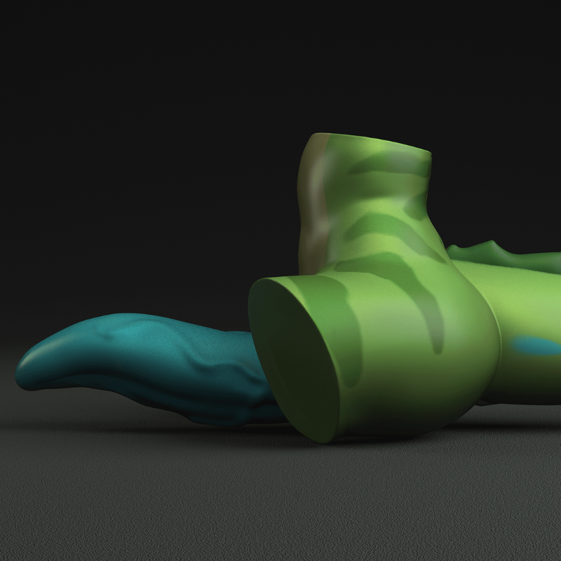 MSCFUN x @DaVaNo_ Finny: 4.6kg Fish-Inspired Furry Sex Doll Butt — Giant Tail & Fantasy Creature MSCFUN
