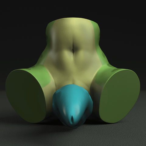 MSCFUN x @DaVaNo_ Finny: 4.6kg Fish-Inspired Furry Sex Doll Butt — Giant Tail & Fantasy Creature MSCFUN
