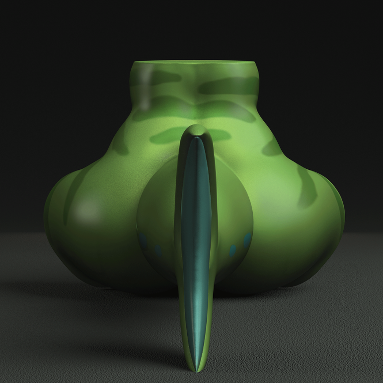 MSCFUN x @DaVaNo_ Finny: 4.6kg Fish-Inspired Furry Sex Doll Butt — Giant Tail & Fantasy Creature MSCFUN
