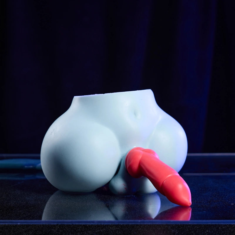 MSCFUN Crya: 5.5kg Ice Fantasy Futa Torso Butt Masturbator Furry Sex Toy Fantasy Sex Doll MSCFUN