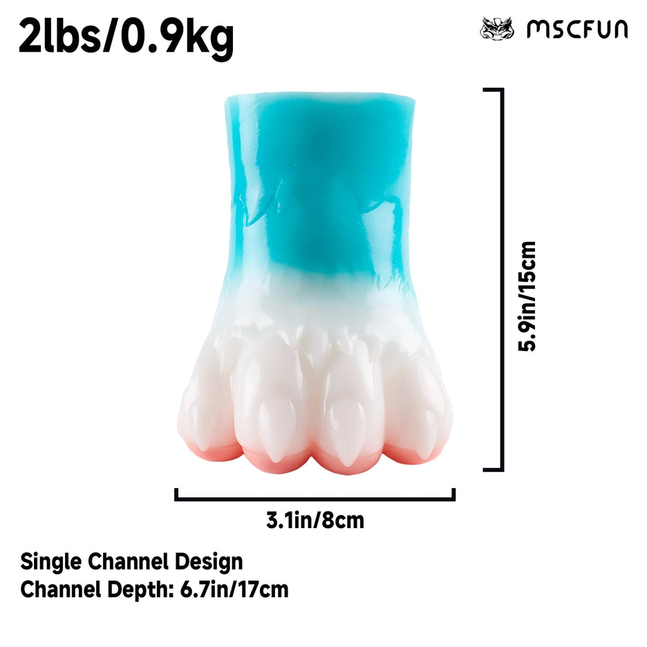MSCFUN Neko: 900g Blue Cat Furry Toy Cat Masturbator Animal sex doll MSCFUN