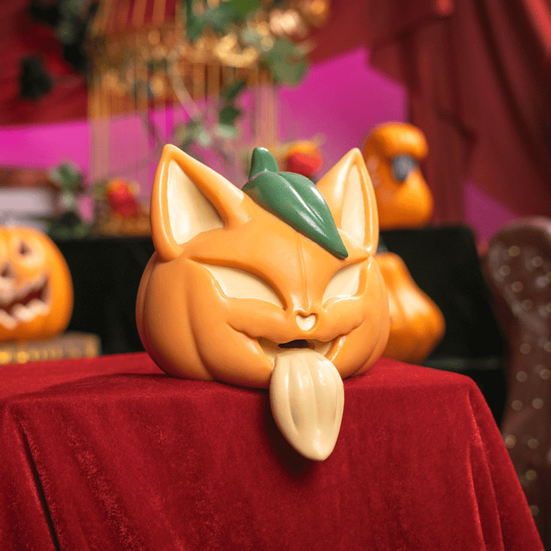 MSCFUN Purrkin: Halloween Special 2kg Pumpkin Cat Head Furry Sex Doll  Blowjob  Anime Onahole MSCFUN