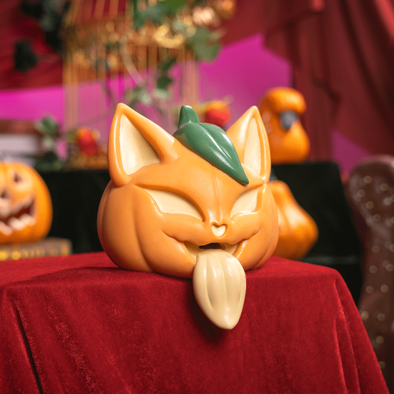 MSCFUN Purrkin: Halloween Special 2kg Pumpkin Cat Head Furry Sex Doll  Blowjob  Anime Onahole MSCFUN