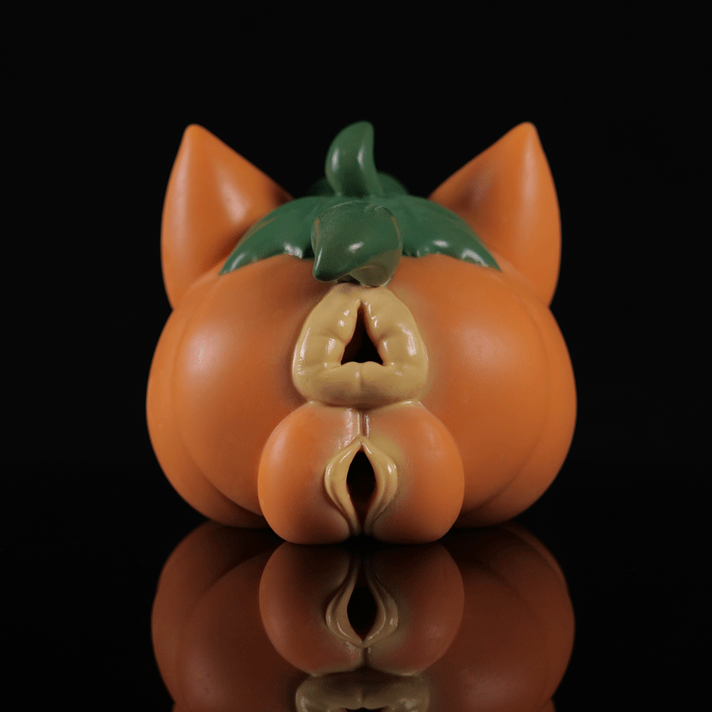 MSCFUN Purrkin: Halloween Special 2kg Pumpkin Cat Head Furry Sex Doll Anime Onahole MSCFUN