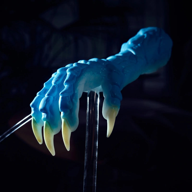 MSCFUN Talon: 1000g Blue Dragon Claw Furry Sex Toy Dragon Adult Toy Animal Sex Toys MSCFUN