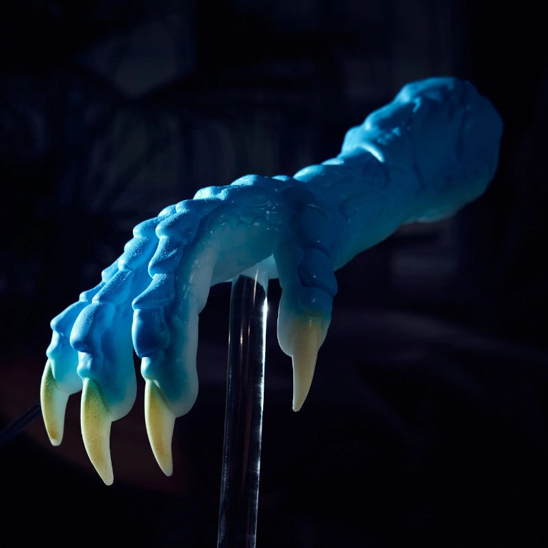 MSCFUN Talon: 1000g Blue Dragon Claw Furry Sex Toy Dragon Adult Toy Animal Sex Toys MSCFUN
