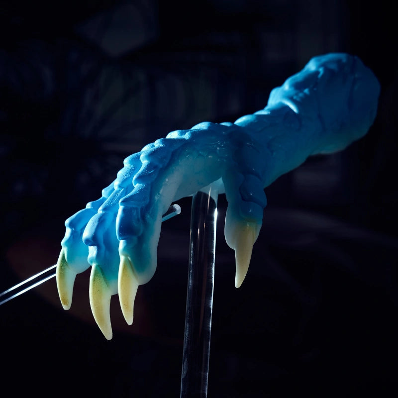 MSCFUN Talon: 1000g Blue Dragon Claw Furry Sex Toy Dragon Adult Toy Animal Sex Toys MSCFUN