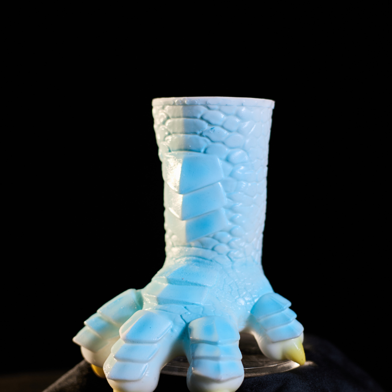 MSCFUN Frost: 450g Blue Dragon Claw Furry Sex Toy Dragon Adult Toy Animal Sex Toys MSCFUN