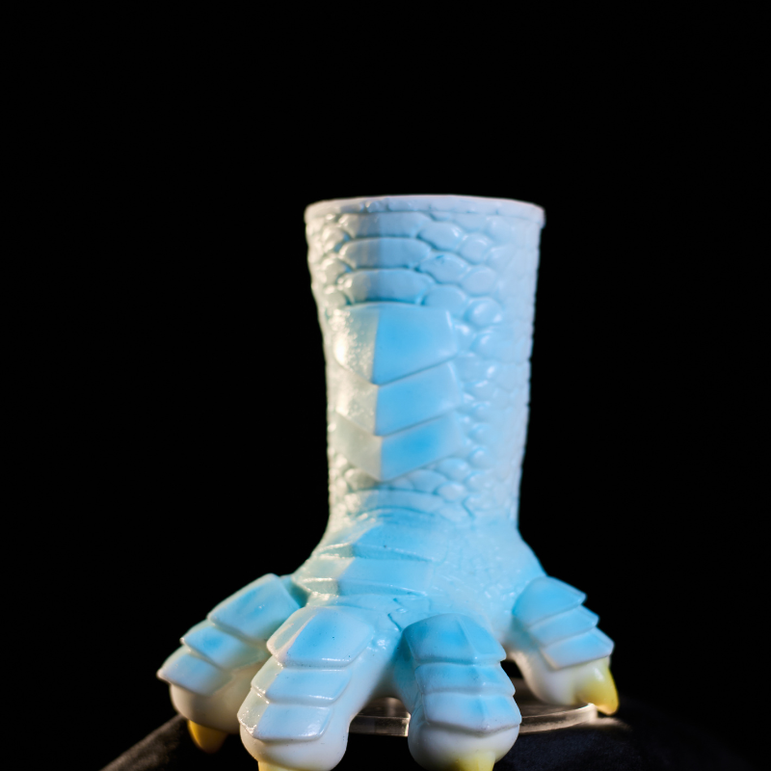 MSCFUN Frost: 450g Blue Dragon Claw Furry Sex Toy Dragon Adult Toy Animal Sex Toys MSCFUN