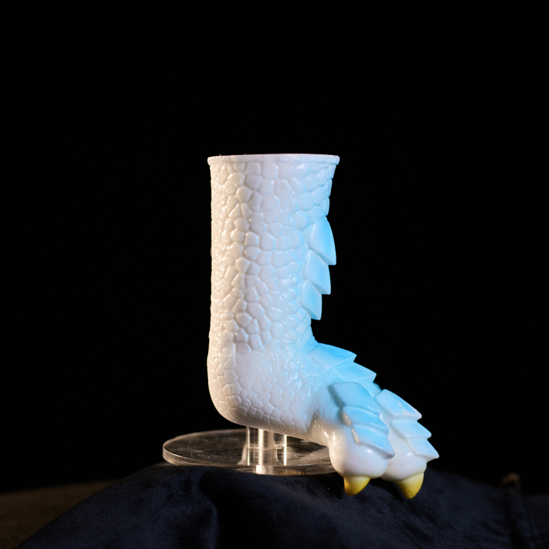 MSCFUN Frost: 450g Blue Dragon Claw Furry Sex Toy Dragon Adult Toy Animal Sex Toys MSCFUN