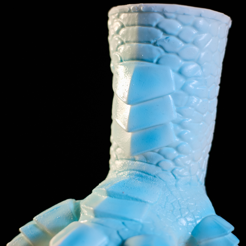 MSCFUN Frost: 450g Blue Dragon Claw Furry Sex Toy Dragon Adult Toy Animal Sex Toys MSCFUN