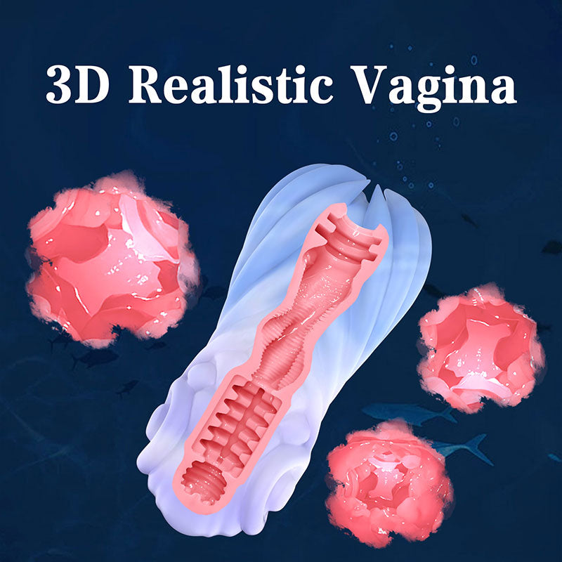Mermaid Fantasy Pocket Pussy Onahole Sex Toys For Men